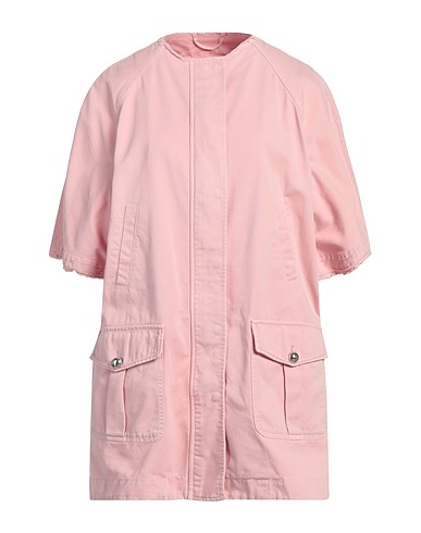 ERMANNO DI ERMANNO SCERVINO Jeansjacke Rosa 100% Baumwolle
