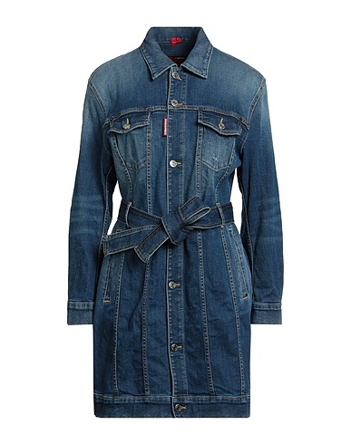 DSQUARED2 Denim jacket Blue 98% Cotton, 2% Elastane