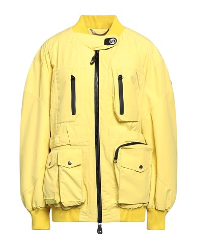 STELLA McCARTNEY Bomber Yellow 55% Cotton, 45% Polyamide, Wool, Elastane