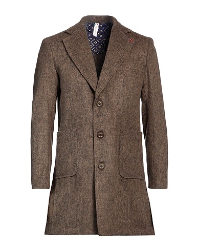 FALKO ROSSO® Mantel Militärgrün 50% Wolle, 25% Polyester, 20% Acryl, 5% Andere Fasern