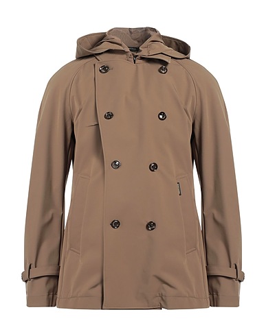 MONTECORE Caban e doppio petto Khaki 83% Poliammide, 17% Elastan