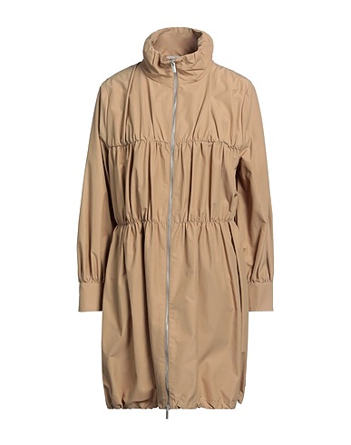 PESERICO Full-length jacket Sand 53% Cotton, 47% Polyamide