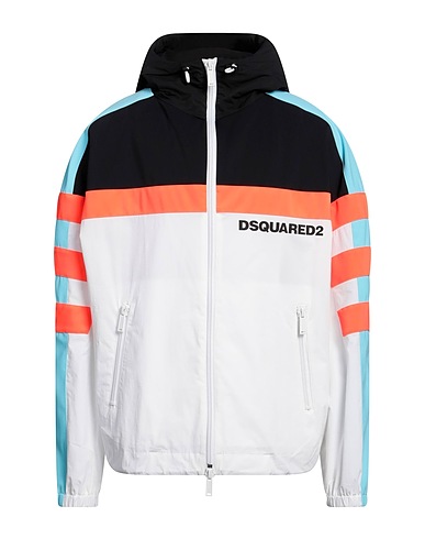 DSQUARED2 Jacket Black 97% Cotton, 3% Elastane, Polyamide