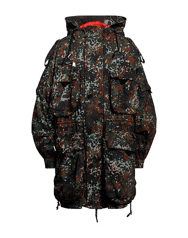 DSQUARED2 コート ミリタリーグリーン コットン 97% / ポリウレタン 3%