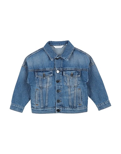 PALM ANGELS Denim jacket Blue 100% Cotton