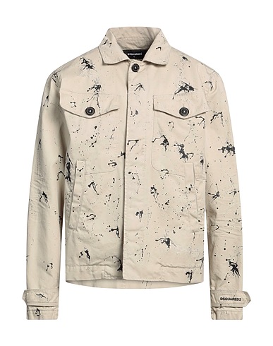 DSQUARED2 Jacket Grey 100% Cotton