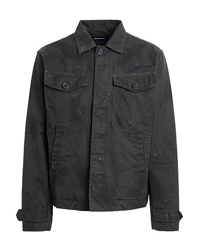 DSQUARED2 Giubbotto Verde scuro 100% Cotone