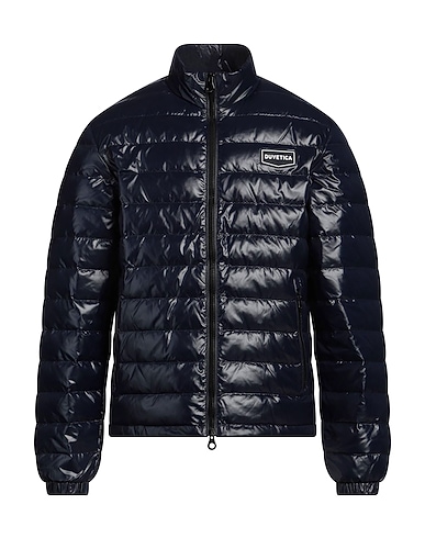 DUVETICA Shell jacket Navy blue 100% Polyamide