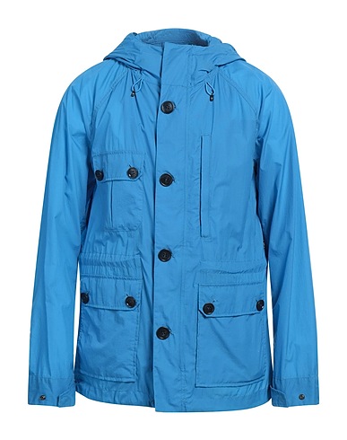 WOOLRICH モッズコート パステルブルー ナイロン 100%
