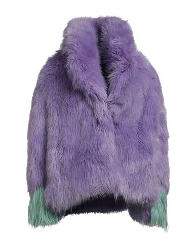 ALABAMA MUSE Teddy Coat Lilla 93% Modacrilico, 7% Poliestere, Acrilico