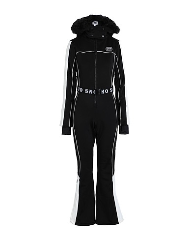TOPSHOP Ropa para la nieve Negro 88% Poliéster, 12% Elastán