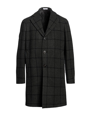 BOGLIOLI Cappotto Verde scuro 95% Lana Vergine, 5% Cachemire