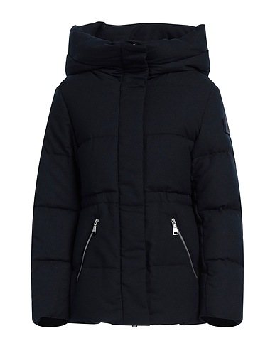 ADD Shell jacket Navy blue 56% Polyester, 24% Viscose, 18% Wool, 2% Elastane
