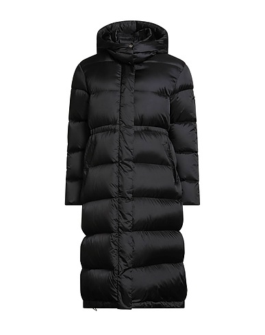 ADD Shell jacket Black 100% Polyamide, Acrylic, Wool, Polyester, Elastane