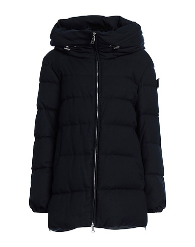 ADD パファージャケット ミッドナイトブルー ポリエステル 56% / レーヨン 24% / ウール 18% / ポリウレタン 2%