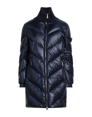 ADD Shell jacket Navy blue 100% Polyamide, Acrylic, Wool, Polyester, Elastane