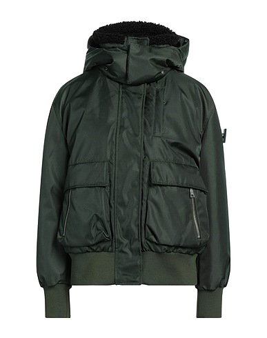 ADD Shell jacket Green 100% Polyester, Elastane