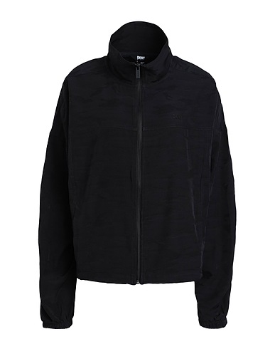 DKNY Jacket Black 90% Polyester, 10% Elastane