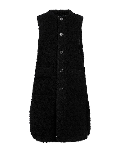 COMME des GARÇONS Kunstpelz Schwarz 60% Acryl, 40% Polyester