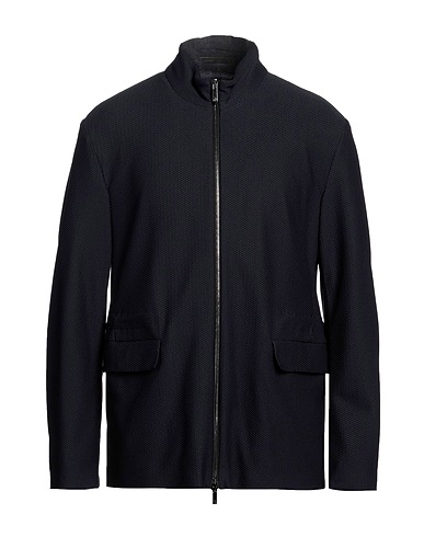 GIORGIO ARMANI Jacket Midnight blue 80% Polyamide, 20% Elastane