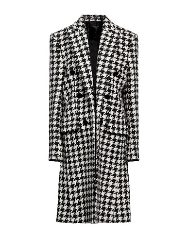 BALMAIN Coat White 92% Wool, 8% Polyamide