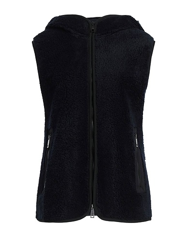 FAY Teddy Coat Blu notte 80% Poliestere, 20% Acrilico, Lana, Cotone, Poliammide