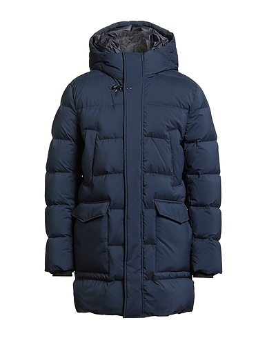 FAY Piumino Blu navy 100% Poliestere, Poliammide, Elastan