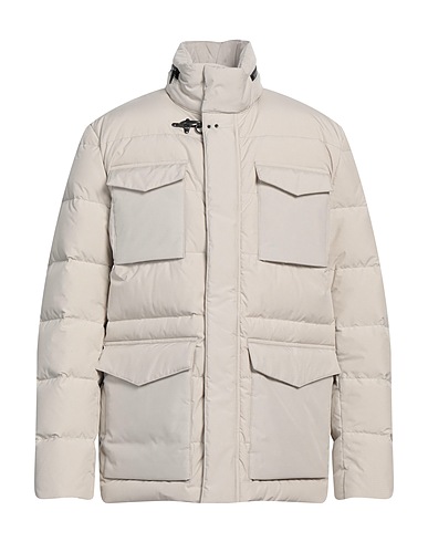 FAY Shell jacket Beige 100% Polyester
