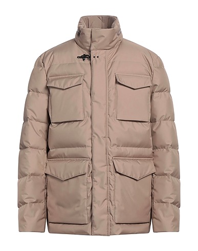 FAY Shell jacket Beige 100% Polyester