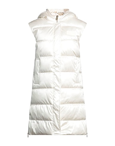GUESS Shell  jacket Off white 100% Polyester