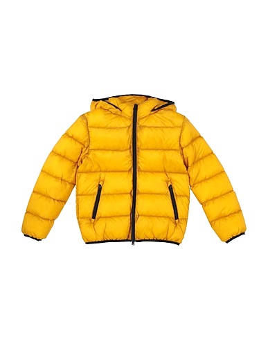 HERNO Shell  jacket Yellow 100% Polyamide