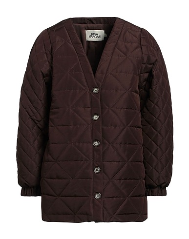 KIKA VARGAS Shell jacket Dark brown 100% Polyester