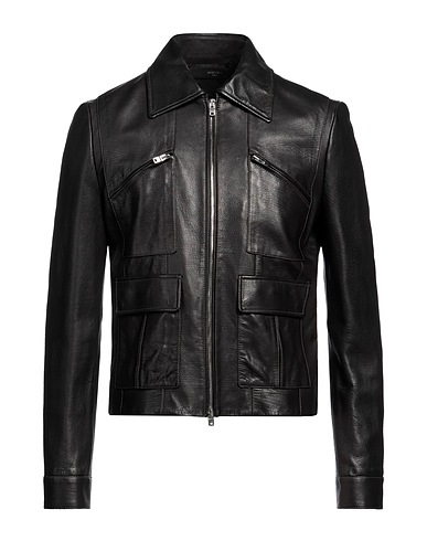 AMIRI Biker jacket Black Cow leather