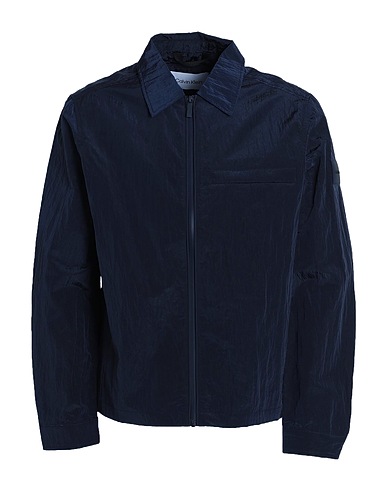 CALVIN KLEIN Jacket Midnight blue 100% Polyamide