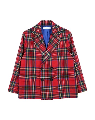 DOLCE&GABBANA Blazer Red 100% Virgin Wool