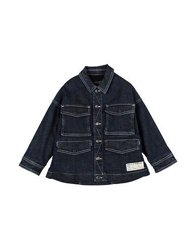 DOLCE&GABBANA Denim jacket Blue 98% Cotton, 2% Elastane, Aluminium, Resin, Zamak