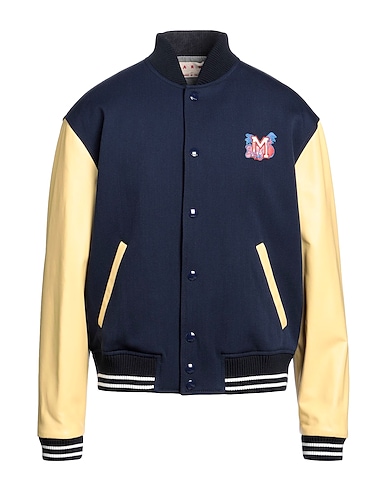 MARNI Jacket 55% Polyester, 45% Virgin Wool, Lambskin