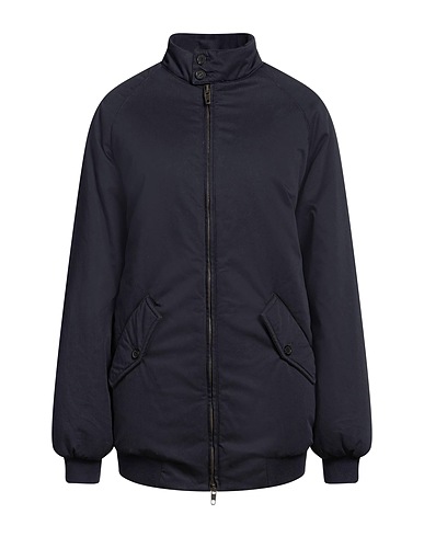 BALENCIAGA Bomber Midnight blue 100% Cotton, Polyamide, Elastane