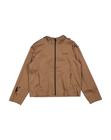 NEIL BARRETT Jacket Khaki 97% Cotton, 3% Elastane