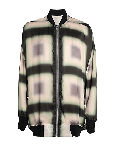 RICK OWENS Bomber Black 100% Cupro
