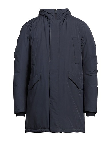 HERNO Piumino LAMINAR Blu navy 100% Poliestere, Poliammide, Elastan