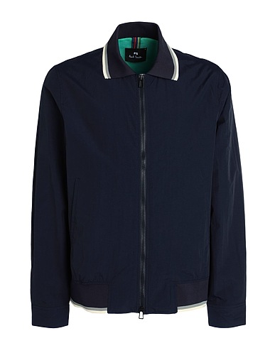 PS PAUL SMITH Jacke Marineblau 100% Recyceltes nylon