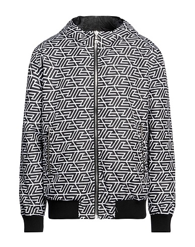 BALMAIN Jacket NERO 100% Polyester, Polyamide, Elastane