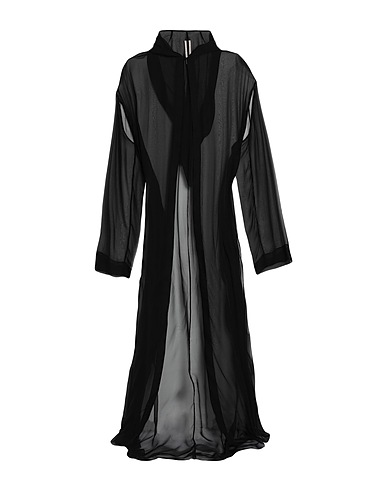 RICK OWENS Full-length jacket Black 100% Polyamide