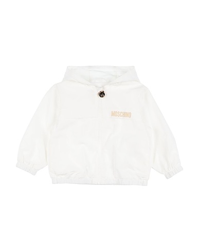MOSCHINO BABY Bomber GIUBBOTTO
 Bianco 100% Poliestere