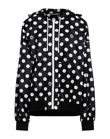 DOLCE&GABBANA Bomber Black 100% Polyamide, Nylon, Elastane