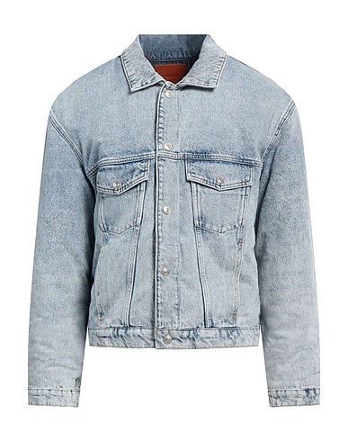 SANDRO Denim jacket Blue 100% Cotton