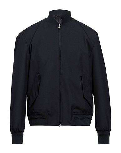LARDINI Bomber Midnight blue 55% Polyester, 45% Wool