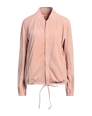 GENTRYPORTOFINO Bomber Pink 100% Ovine leather, Cotton
