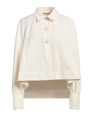 GENTRYPORTOFINO Jacket Off white 72% Cotton, 28% Linen